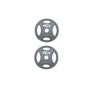 DIESEL FİTNES ROP 4 KAUÇUK FLANŞ PLAKA 2X7.5 KG GRİ