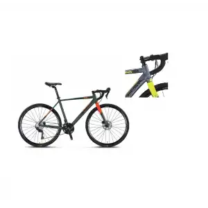 MOSSO GVL700-GRX400 ERKEK YARIŞ BİSİKLETİ 520H HD 28 JANT 20 VİTES ANTRASIT-LIME