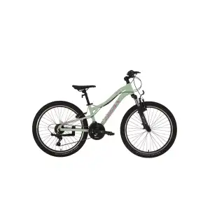 BİSAN KDX 2800-V KADIN DAĞ BİSİKLETİ 30CM V 24 JANT 21 VİTES MİNT YEŞİL PEMBE BEYAZ