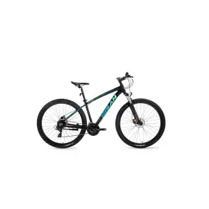 BİSAN MTX 7200 ERKEK DAĞ BİSİKLETİ 39.5CM MD 26 JANT 24 VİTES MAT SİYAH MAVİ