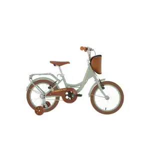 BİSAN SORRENTO-S KIZ ÇOCUK BİSİKLETİ 26CM 16 JANT YEŞİL SİLVER