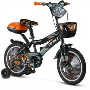 ÜMİT 1445 TIGER-V-ERKEK ÇOCUK BİSİKLETİ 14 JANT SİYAH