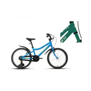 CARRARO DINO KIZ ÇOCUK BİSİKLETİ 285H V 20 JANT YEŞİL AÇIK YEŞİL