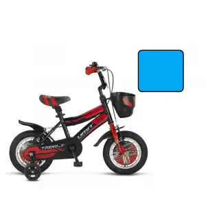 ÜMİT 1202 TREND-Y-BMX-SEPET-V-ERKEK ÇOCUK BİSİKLETİ 12 JANT MAVİ