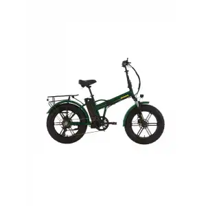 BİSAN E-FOLDİNG F3 ELEKTRİKLİ KATLANIR BİSİKLET 43CM HD 20 JANT 7 VİTES HAKİ SARI