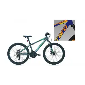 CARRARO FORCE 410 ERKEK DAĞ BİSİKLETİ 325H MD 24 JANT 21 VİTES MAT MAVİ TURUNCU SARI YEŞİL BEYAZ