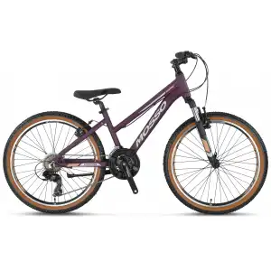 MOSSO WILDFIRE L-24-V KADIN DAĞ BİSİKLETİ 330H 24 JANT 21 VİTES MAT MOR
