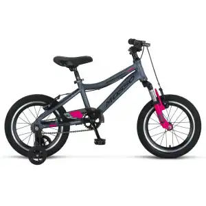 MOSSO WILDFIRE L-16-V KIZ ÇOCUK BİSİKLETİ  255H V 16 JANT ANTRASİT PEMBE