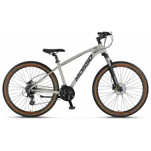 MOSSO RACELINE-27-HD ERKEK DAĞ BİSİKLETİ 406H 27,5 JANT 24 VİTES MATT SAND GREY