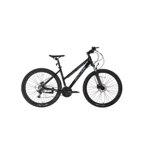 BİSAN ATHENA KADIN DAĞ BİSİKLETİ 43CM HD 26 JANT 21 VİTES PARLAK SİYAH MAVİ MOR