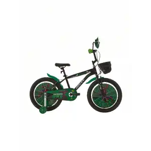 BİSAN SPARK ERKEK ÇOCUK BİSİKLETİ 30 CM V 20 JANT MAT SİYAH YEŞİL