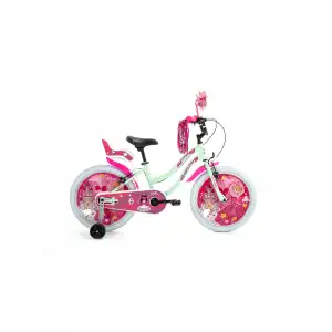 BİSAN QUEEN KIZ ÇOCUK BİSİKLETİ 30CM V 20 JANT MİNT YEŞİL PEMBE