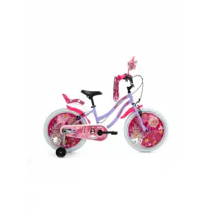 BİSAN QUEEN KIZ ÇOCUK BİSİKLETİ 30CM V 20 JANT METALİK LİLA PEMBE