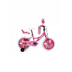 BİSAN ROSE KIZ ÇOCUK BİSİKLETİ 26CM V 16 JANT METALİK PEMBE PEMBE