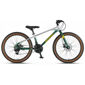 MOSSO DEMARCH M-24-MD ERKEK DAĞ BİSİKLETİ  280H 24 JANT 21 VİTES SİLVER GREEN