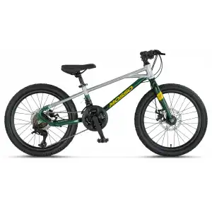 MOSSO DEMARCH M-20-MD ERKEK ÇOCUK BİSİKLETİ  228H 20 JANT 21 VİTES SİLVER GREEN