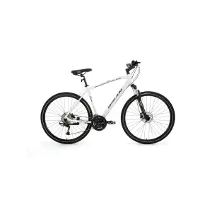BİSAN TRX 8500 ERKEK ŞEHİR BİSİKLETİ 46CM HD 28 JANT 27 VİTES MAT BEYAZ LACİVERT