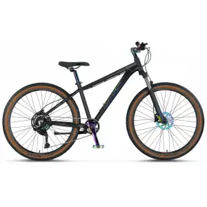 MOSSO RAINBOW 27 CUES HD ERKEK DAĞ BİSİKLETİ 460H 27.5 JANT 9 VİTES MAT BLACK
