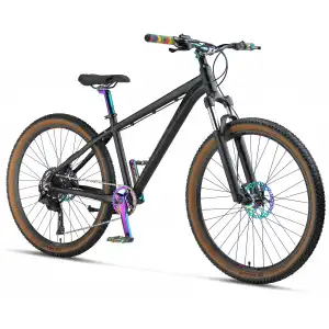 MOSSO RAINBOW 27 CUES HD ERKEK DAĞ BİSİKLETİ 406H 27.5 JANT 9 VİTES MAT BLACK