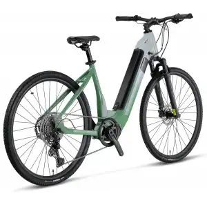 MOSSO E-LEGARDA ELEKTRİKLİ KADIN ŞEHİR BİSİKLET 450H HYD 28 JANT 10 VİTES GREEN L.GREEN