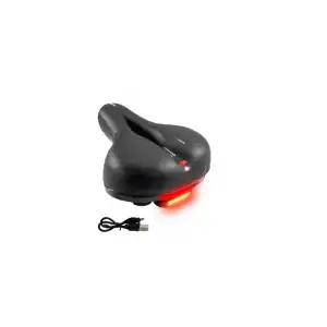 FORTE GT XBYC 1798 IŞIKLI GENİŞ SELE SİYAH