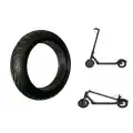 TEX  E-SCOOTER YUMUŞAK DOLGULU 8.5 INCH DIŞ LASTİK SİYAH
