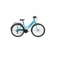 BİSAN SMILE KADIN ŞEHİR BİSİKLETİ 44CM V 26 JANT 7 VİTES AÇIK MAVİ SİYAH