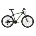 BİSAN MTX 7050 ERKEK DAĞ BİSİKLETİ 43CM V 26 JANT 21 VİTES MAT SİYAH YEŞİL