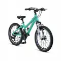 MOSSO WILDFIRE L-20-V KIZ ÇOCUK BİSİKLETİ 280H 20 JANT 18 VİTES EMERALD MOR