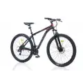 CORELLİ FELİX 2.2 ERKEK DAĞ BİSİKLETİ 355H MD 24 JANT 24 VİTES SİYAH KIRMIZI GRİ