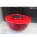 AROW CHOPPER AKILLI KARIŞTIRMA & SAKLAMA KABI RENDELİ AKRİLİK  4.6 LT 25 CM KIRMIZI TR-3633