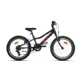 CARRARO RED EAGLE ERKEK ÇOCUK BİSİKLETİ 230H 6 VİTES V 20 JANT MAT SİYAH KIRMIZI