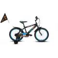 CARRARO MONSTER ERKEK ÇOCUK BİSİKLETİ 210H V 12 JANT MAT SİYAH GRİ MAVİ