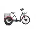 CARRARO E-LINE ePACK 2.1 UNISEX BİSİKLET 410H HD 24 JANT NEX.3 VİTES MAT SİYAH KIRMIZI GRİ