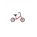 BİSAN B-BIKE KIZ ÇOCUK DENGE BİSİKLETİ 15CM V 12 JANT NEON TURUNCU PEMBE