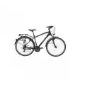 BİSAN TRX 8100 CITY ERKEK ŞEHİR BİSİKLETİ 46CM V 28 JANT 21 VİTES MAT SİYAH MAVİ