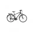 BİSAN TRX 8100 CITY ERKEK ŞEHİR BİSİKLETİ 46CM V 28 JANT 21 VİTES MAT SİYAH KIRMIZI