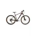 BİSAN MTX 7600 ERKEK DAĞ BİSİKLETİ 43 CM HD 27.5 JANT 20 VİTES MAT KOYU BORDO SİYAH