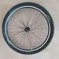 CARRARO 26X2.10 XLC LASTİK+JANT TEL ÖRÜLÜ KALIN TEKERLEK DAĞ V FREN UYUMLU