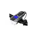 FORTE GT XBYC 6029 FY-317 BİSİKLET KİLOMETRE SAATİ ÖN LAMBA USB SİYAH