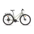 CARRARO SPORTIVE 725 KADIN ŞEHİR BİSİKLETİ 432H HD 27.5 JANT 16 VİTES LIME YEŞİL KOYU YEŞİL BEYAZ