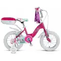 ÜMİT 1620 MIA-CANTA-V KIZ ÇOCUK BİSİKLETİ 16 JANT PEMBE