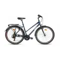 CARRARO SPORTIVE 722 KADIN ŞEHİR BİSİKLETİ 483H V 27.5 JANT 21 VİTES MET.KOYU MAVİ TURKUAZ