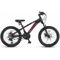 ÜMİT 2051 SOLARIS ERKEK ÇOCUK BİSİKLETİ 254H MD 20 JANT 21 VİTES BLACK RED