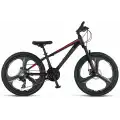 ÜMİT 2456 ACCRUE MD ERKEK DAĞ BİSİKLETİ 304H 24 JANT 21 VİTES BLACK RED