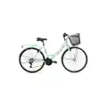 BİSAN LOTUS KADIN ŞEHİR BİSİKLETİ 44CM V 26 JANT 21 VİTES MİNT YEŞİL
