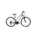BİSAN TRX 8200 KADIN ŞEHİR BİSİKLETİ 45CM V 28 JANT 21 VİTES MAT MOR BEYAZ MOR