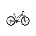 BİSAN ATHENA KADIN DAĞ BİSİKLETİ 43CM HD 26 JANT 21 VİTES METALİK GRİ MAVİ MOR