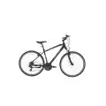 BİSAN TRX 8100 ERKEK ŞEHİR BİSİKLETİ 46CM V 28 JANT 21 VİTES MAT SİYAH MAVİ