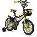 ÜMİT 1402 TREND-Y-BMX-SEPET-V-ERKEK ÇOCUK BİSİKLETİ 14 JANT SİYAH SARI